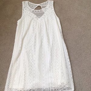 white xhilaration dress
